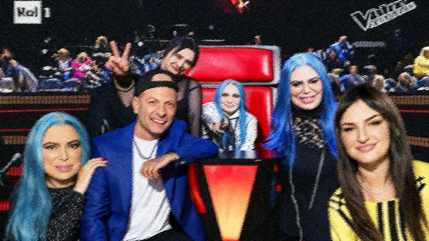 THE VOICE GENERATIONS talent famiglie"